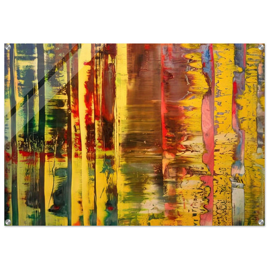 ABSTRACT PAINTING 780 1 1 - Gerhard Richter Acrylic Print - 70x100 cm / 28x40″ inches
