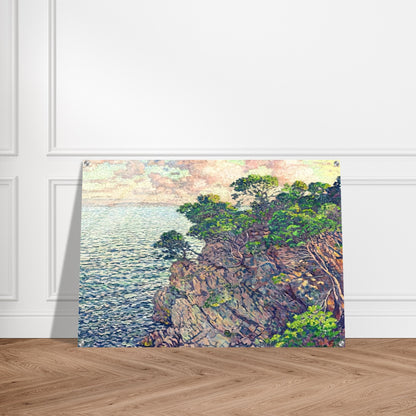 THE POINT OF ROSSIGNOL 1905 - Theo van Rysselberghe Acrylic Print - 70x100 cm / 28x40″ inches | Theo van Rysselberghe Wall Art | Theo van Rysselberghe Prints