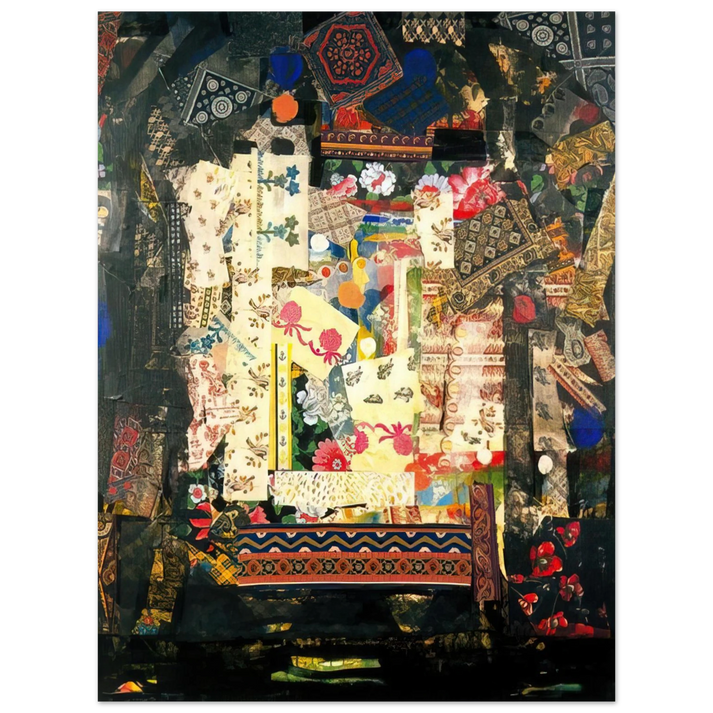 Miriam Schapiro - Window on Montana - PD Pattern and Decoration  75x100 cm / 30x40inches Fine Art Poster