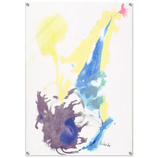 Moving Day - 1961 - Helen Frankenthaler Acrylic Print - 70x100 cm / 28x40″ inches | Helen Frankenthaler Wall Art | Helen Frankenthaler Prints