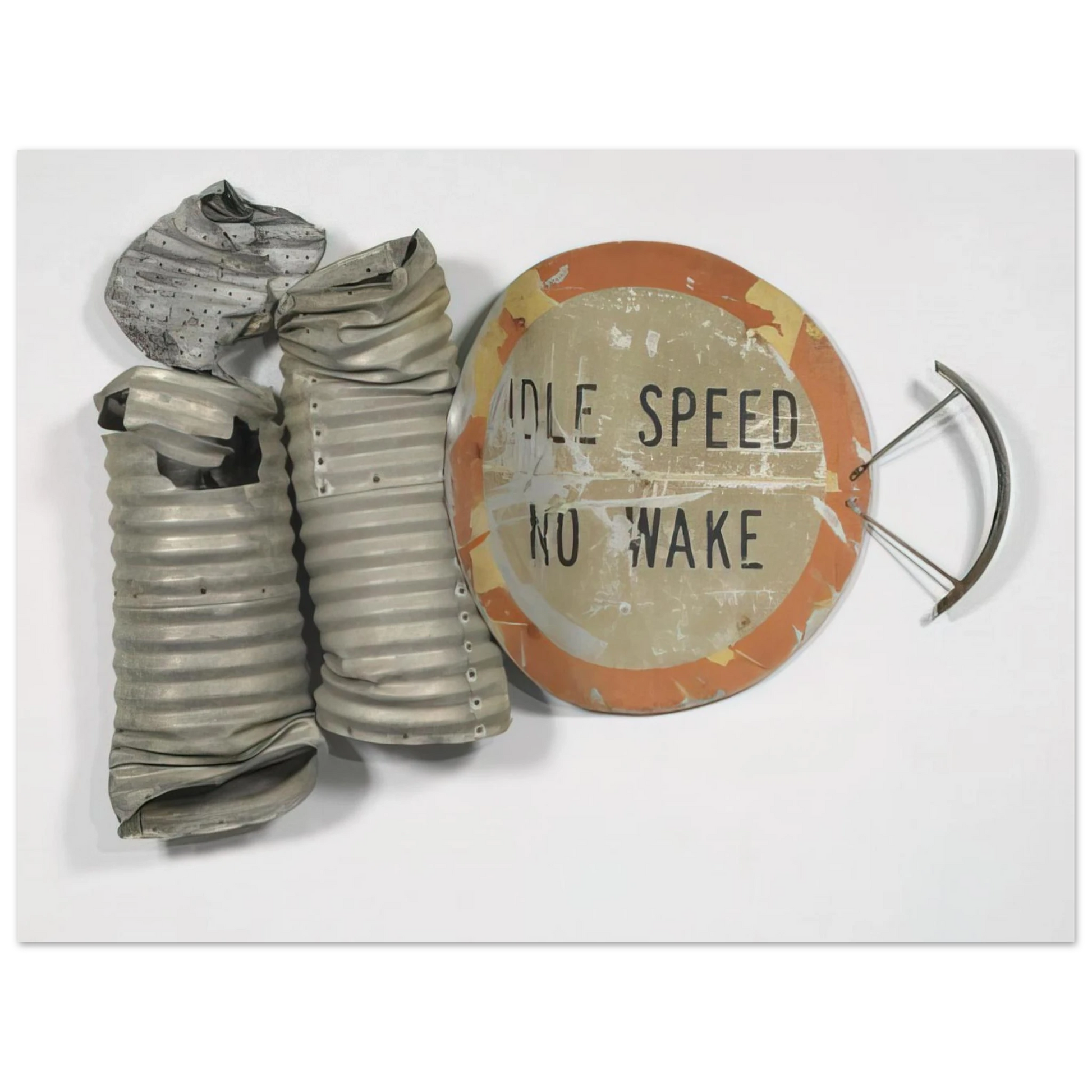 Robert Rauschenberg - NO WAKE GLUT 1986 Fine Art Poster - Default Title