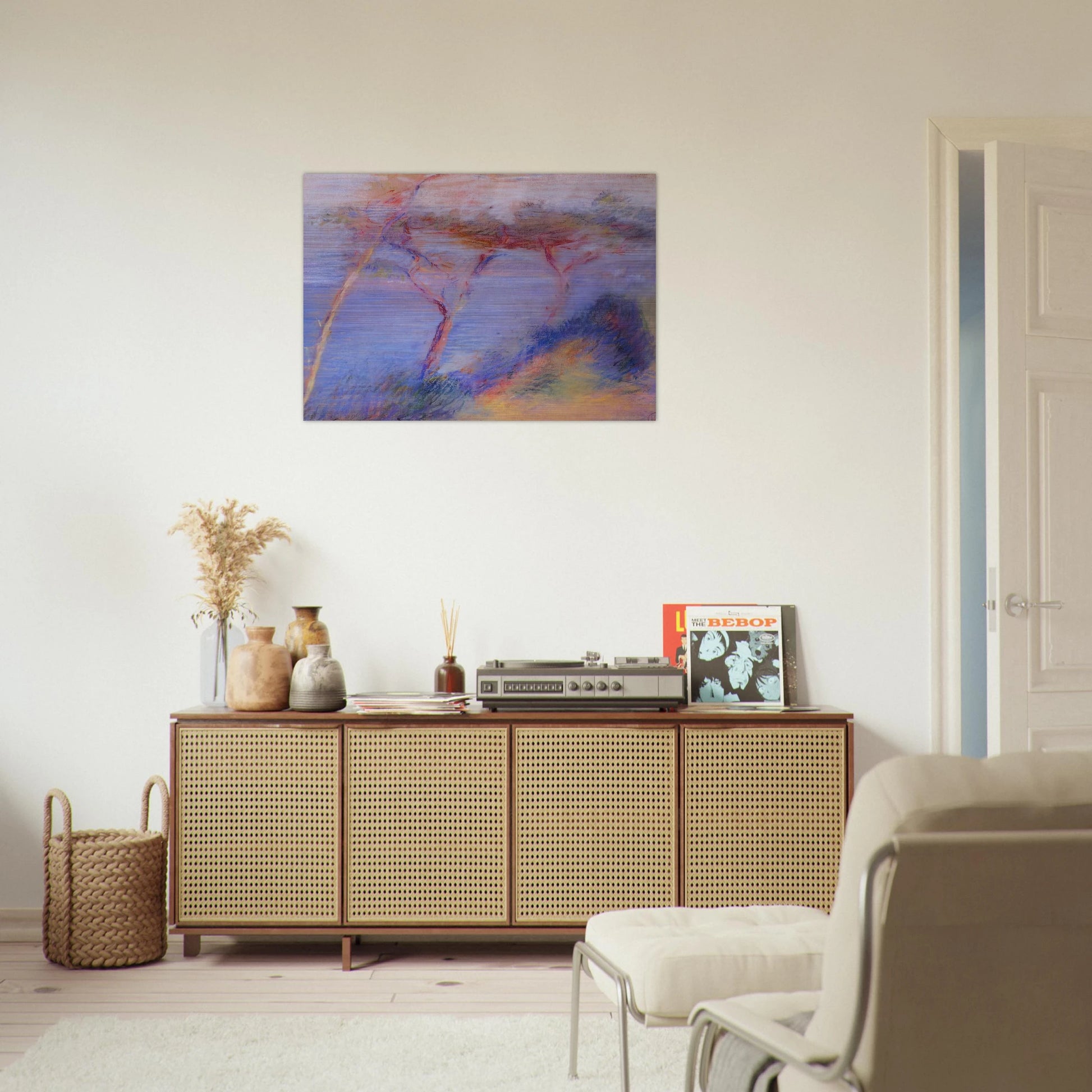 Landscape - Henri-Edmond Cross Brushed Aluminum Print - 70x100 cm / 28x40 inches | Henri-Edmond Cross Aluminum Print | Henri-Edmond Cross Prints