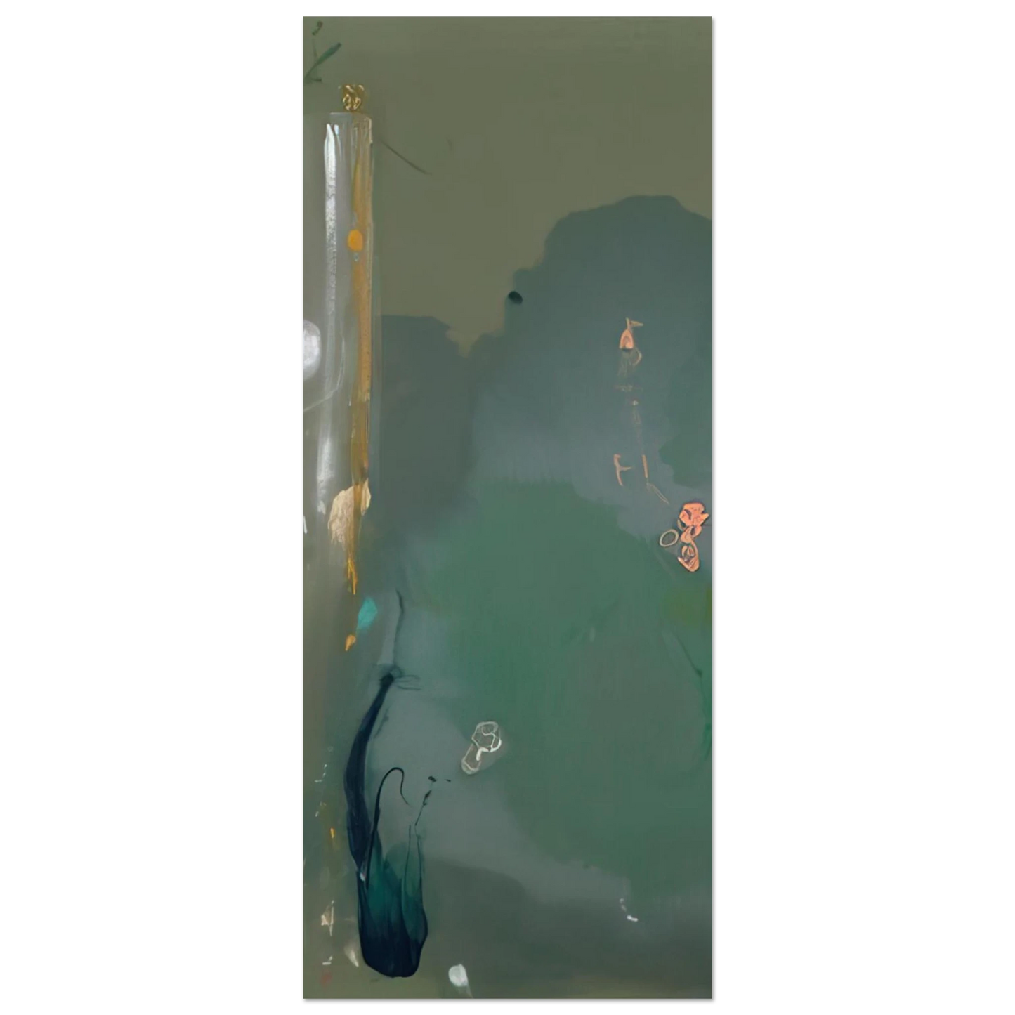 Helen Frankenthaler - CÃ´te d Argent - 1980 Wall art - 25x25 cm / 10x10 inches - Fine Art Poster - -