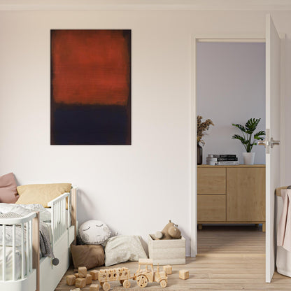 No. 14 - 1960 - Mark Rothko Brushed Aluminum Print - 70x100 cm / 28x40 inches | Mark Rothko Aluminum Print | Mark Rothko Prints