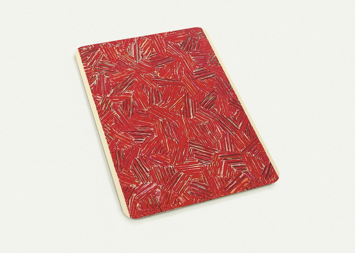 CICADA ULAE 219 By Jasper Johns Pack of 10 Post Cards | Jasper Johns Post Cards | A6 (10.5 x 14.8 cm) - 4.1 x 5.8 inches