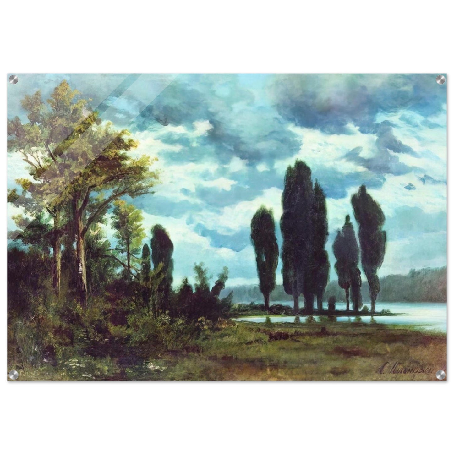 Landscape - Arkhyp Kuindzhi Acrylic Print - 70x100 cm / 28x40″ inches | Arkhyp Kuindzhi Wall Art | Arkhyp Kuindzhi Prints