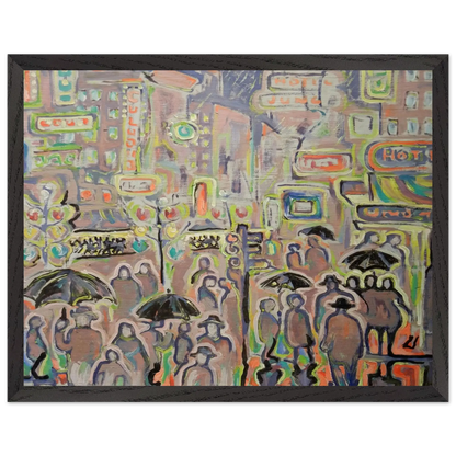 Walter Inglis Anderson - Walter Anderson Wall art - 13x18 cm / 5x7 inches - Premium Wooden Framed Poster With Fine Art Paper - Black frame