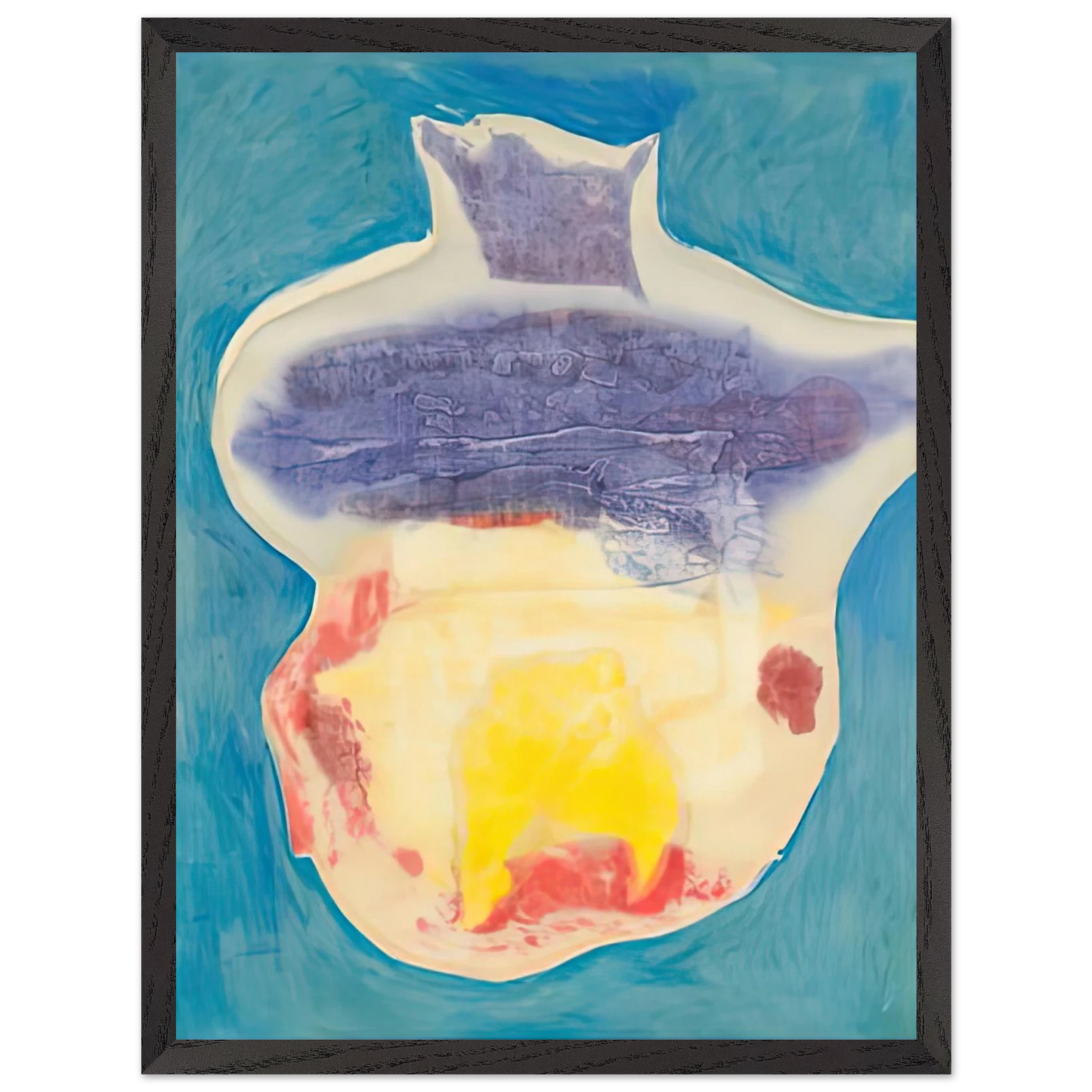Helen Frankenthaler - Narcissus, 1963- Wall Art - 28x40 inches / 70x70 cm - Canvas (Imperial) - -
