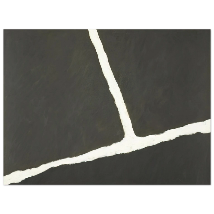 Ralston Crawford - Krijtlijnen HV - 1977  75x100 cm / 30x40inches Fine Art Poster