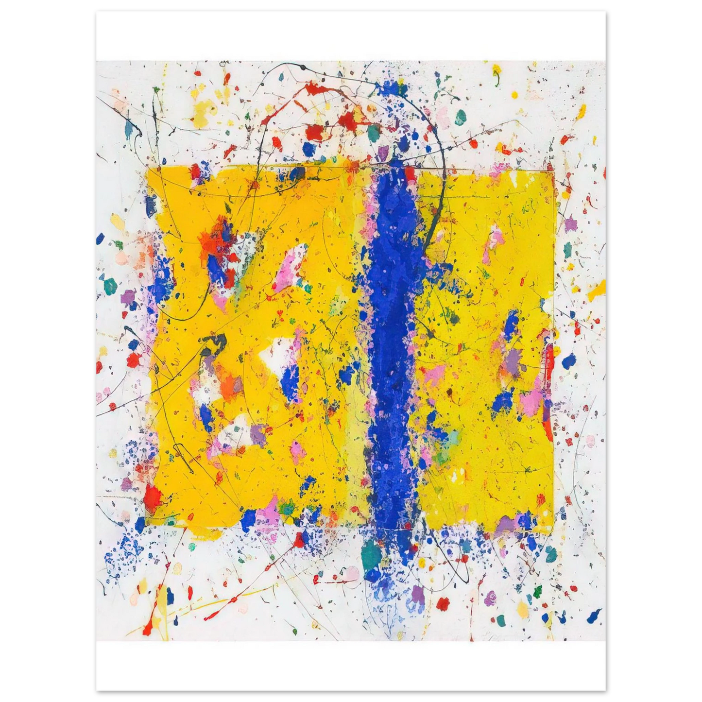 Sam Francis - Light in Itself Fine Art Poster - Default Title