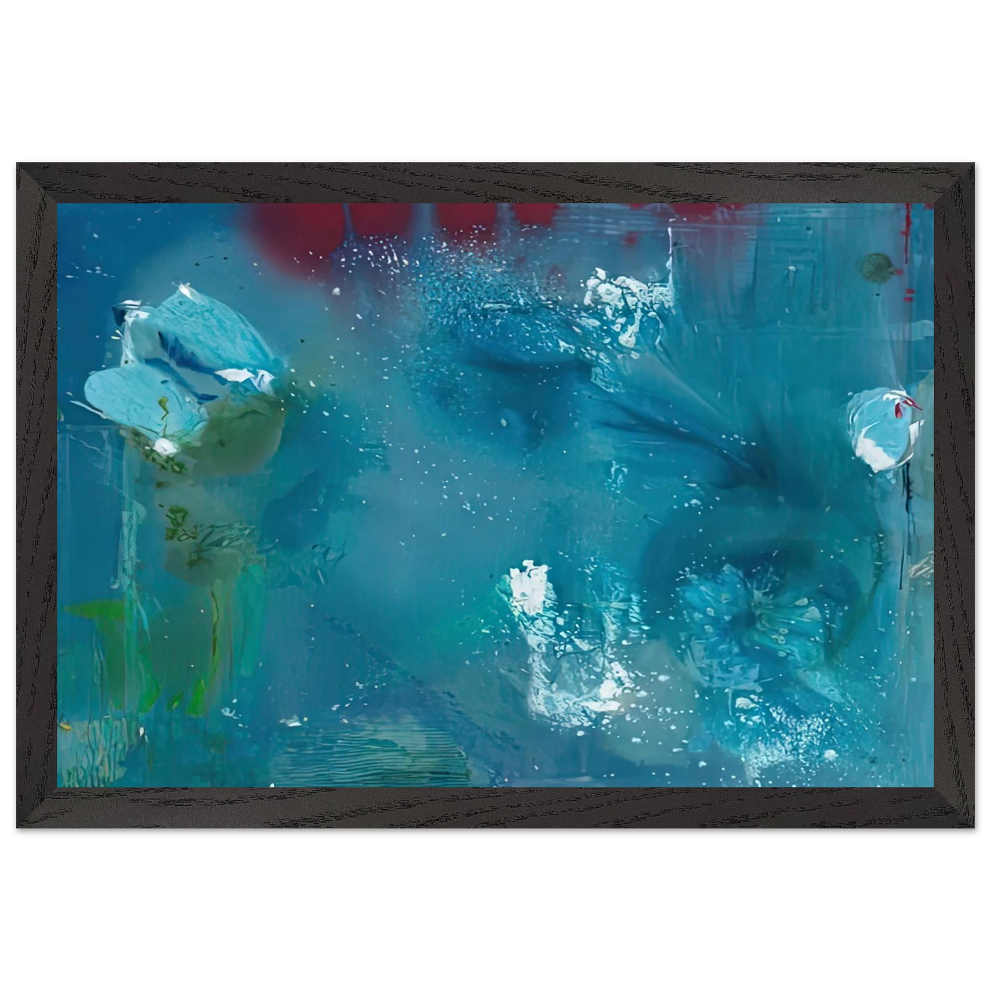 Helen Frankenthaler - Stella Polaris, 1990- Wall Art - 28x40 inches / 70x70 cm - Canvas (Imperial) - -