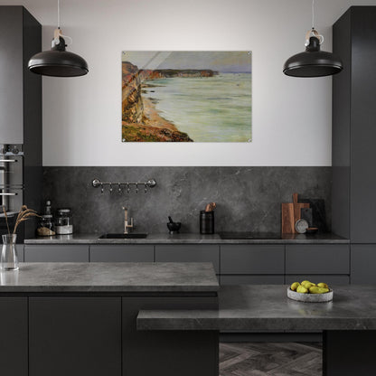 Calm Weather, Fecamp - claude monet Acrylic Print - 70x100 cm / 28x40″ inches | claude monet Wall Art | claude monet Prints