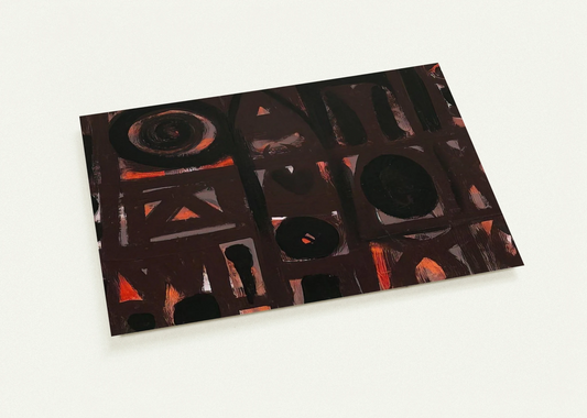 Night Forms - 1950 By Adolph Gottlieb Pack of 10 Post Cards | Adolph Gottlieb Post Cards | A6 (10.5 x 14.8 cm) - 4.1 x 5.8 inches