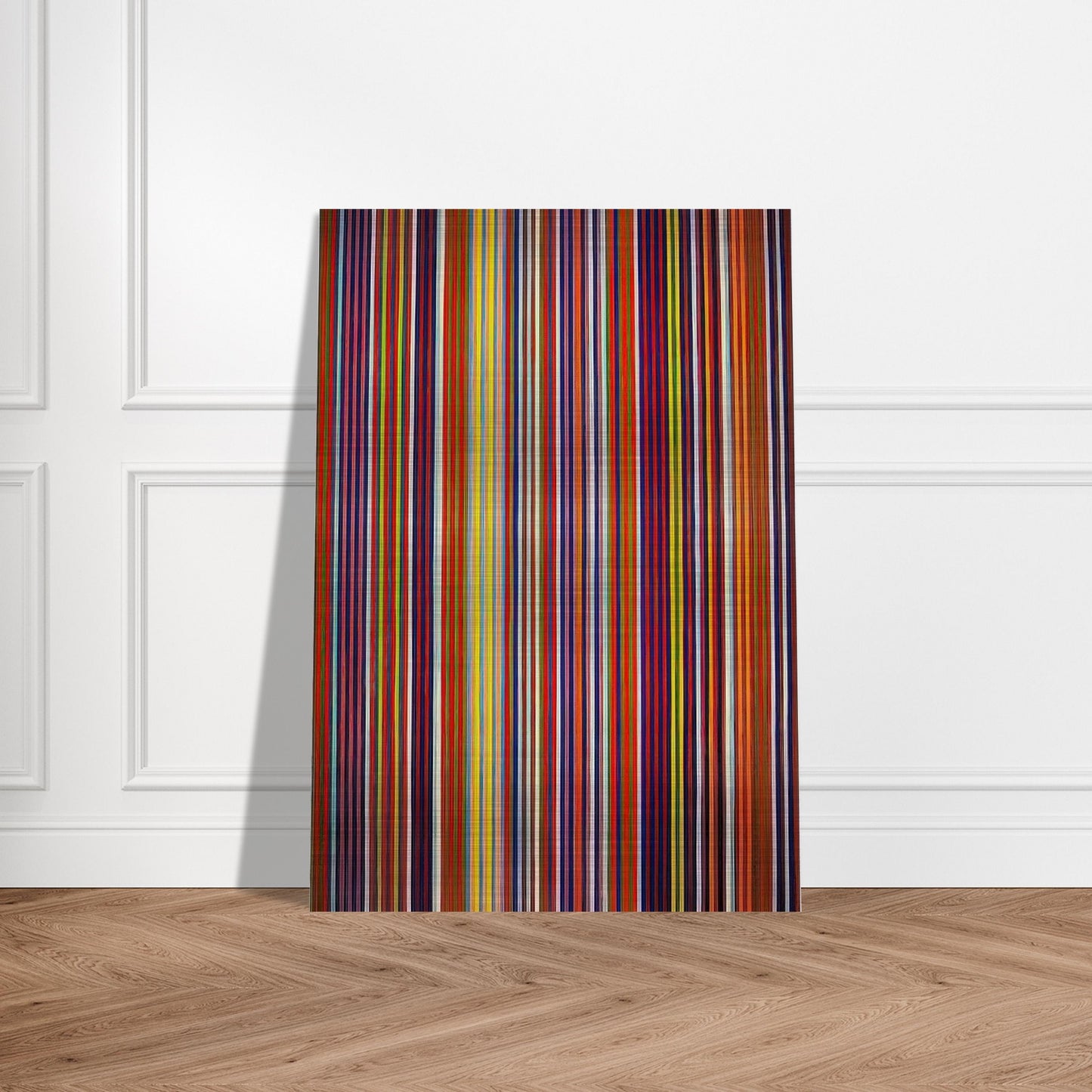 Untitled - 1964 - Gene Davis Brushed Aluminum Print - 70x100 cm / 28x40 inches | Gene Davis Aluminum Print | Gene Davis Prints