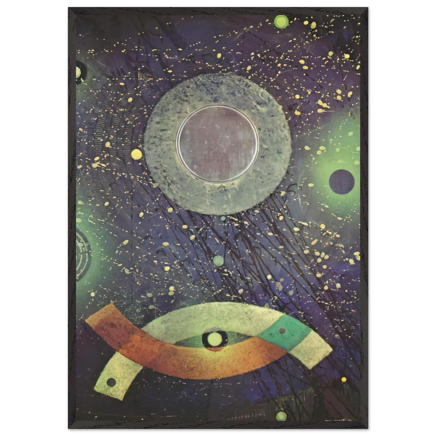 La Derniere Foret - Max Ernst Framed Art Print – Black Wooden Frame - Default Title - -Framed Art Print