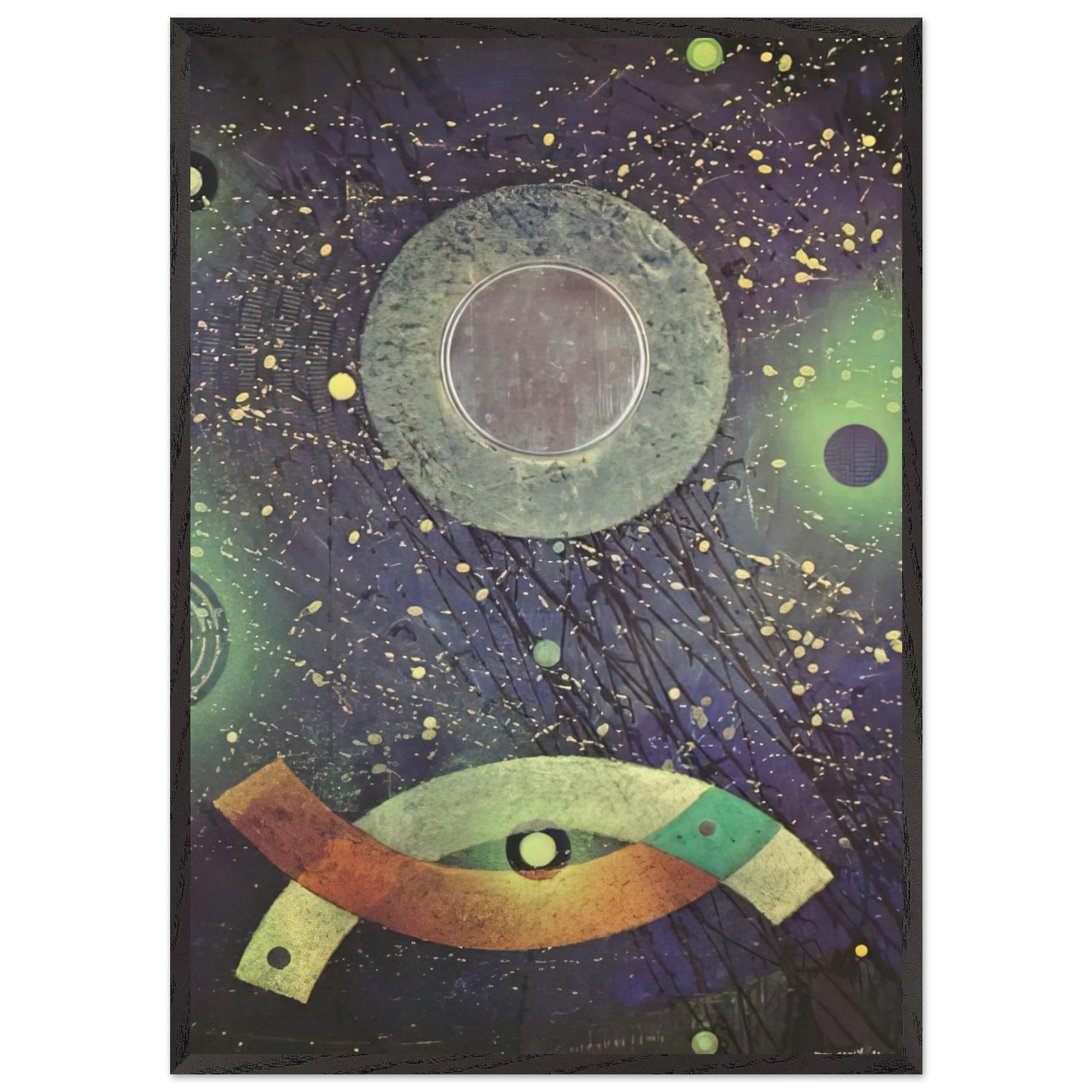 La Derniere Foret - Max Ernst Framed Art Print – Black Wooden Frame - Default Title - -Framed Art Print