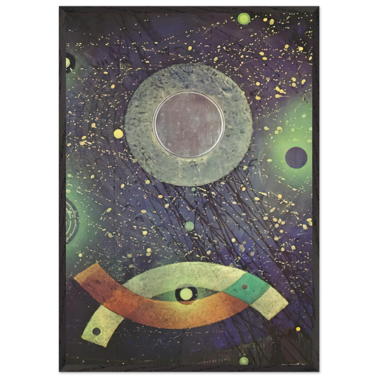 La Derniere Foret - Max Ernst Framed Art Print – Black Wooden Frame - Default Title - -Framed Art Print