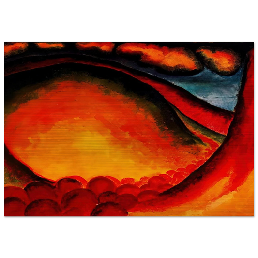 Special ?21 - Georgia O'Keeffe Brushed Aluminum Print - 70x100 cm / 28x40 inches | Georgia O'Keeffe Aluminum Print | Georgia O'Keeffe Prints