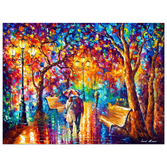 Leonid Afremov - Leonid Afremov Fine Art Poster - 13x18 cm / 5x7 inches