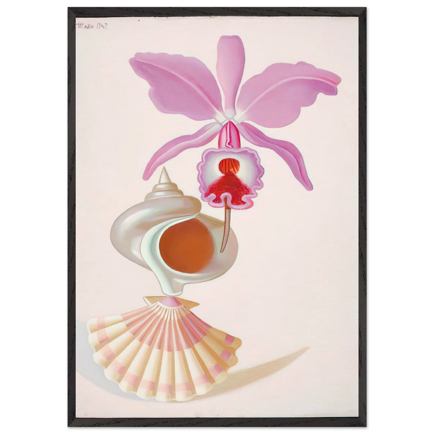 Naturaleza Viva - 1943 - Maruja Mallo Framed Art Print – Black Wooden Frame - Default Title - -Framed Art Print