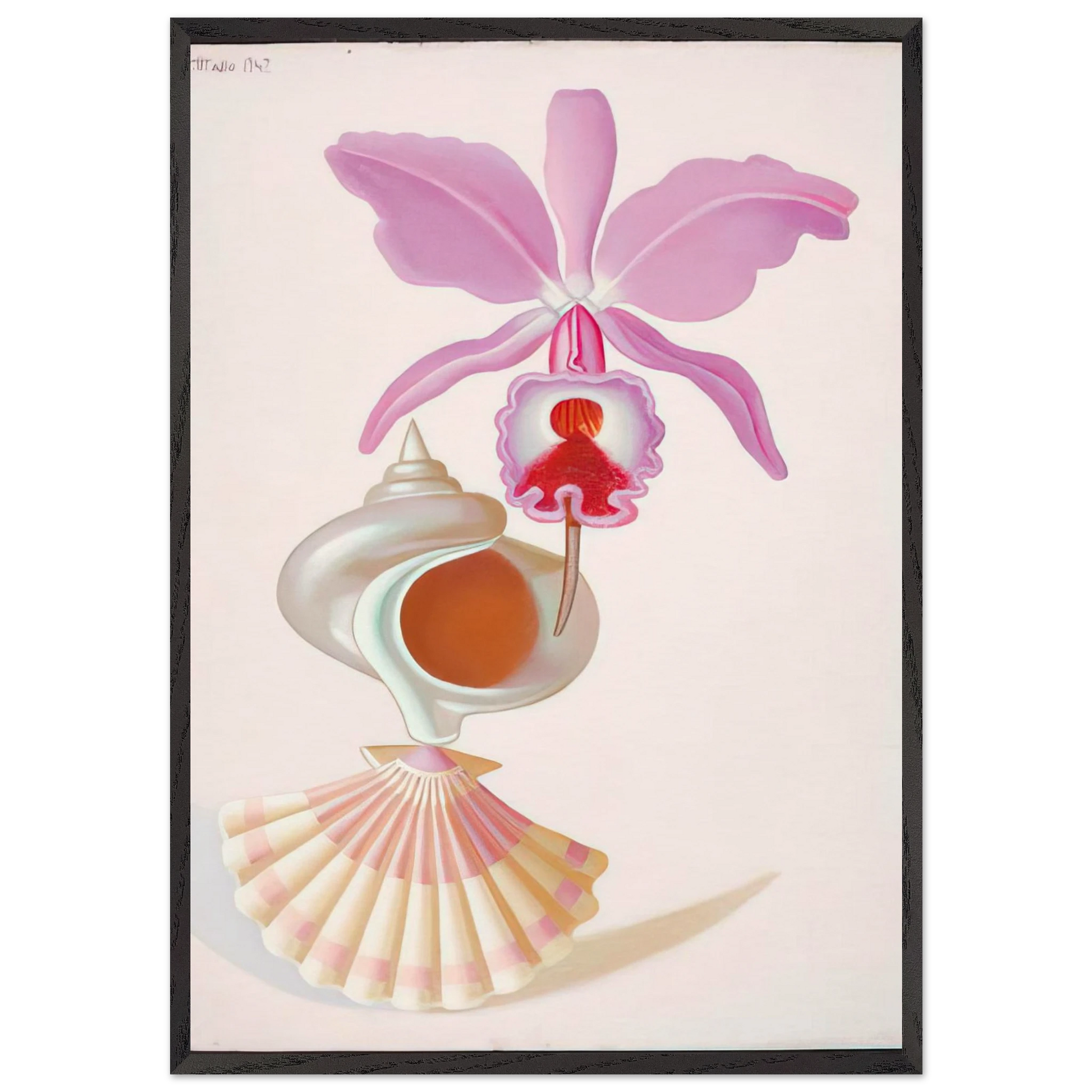 Naturaleza Viva - 1943 - Maruja Mallo Framed Art Print – Black Wooden Frame - Default Title - -Framed Art Print