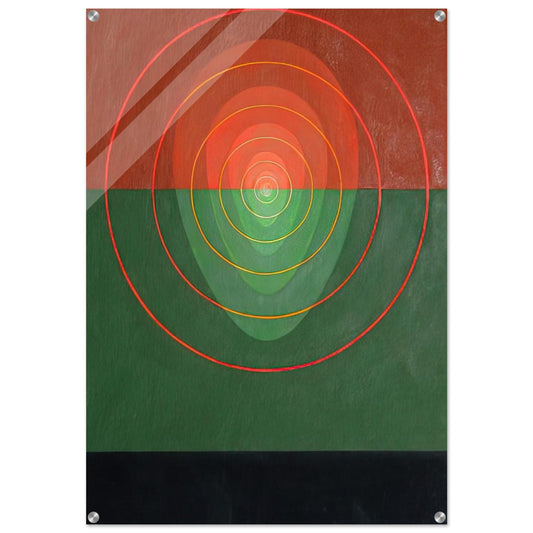 Mandala No. 2 - 1968 - Clarence Holbrook Carter Acrylic Print - 70x100 cm / 28x40″ inches | Clarence Holbrook Carter Wall Art | Clarence Holbrook Carter Prints