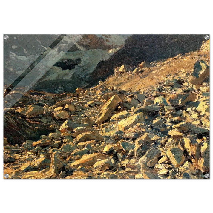 Moraine - John Singer Sargent Acrylic Print - 70x100 cm / 28x40″ inches