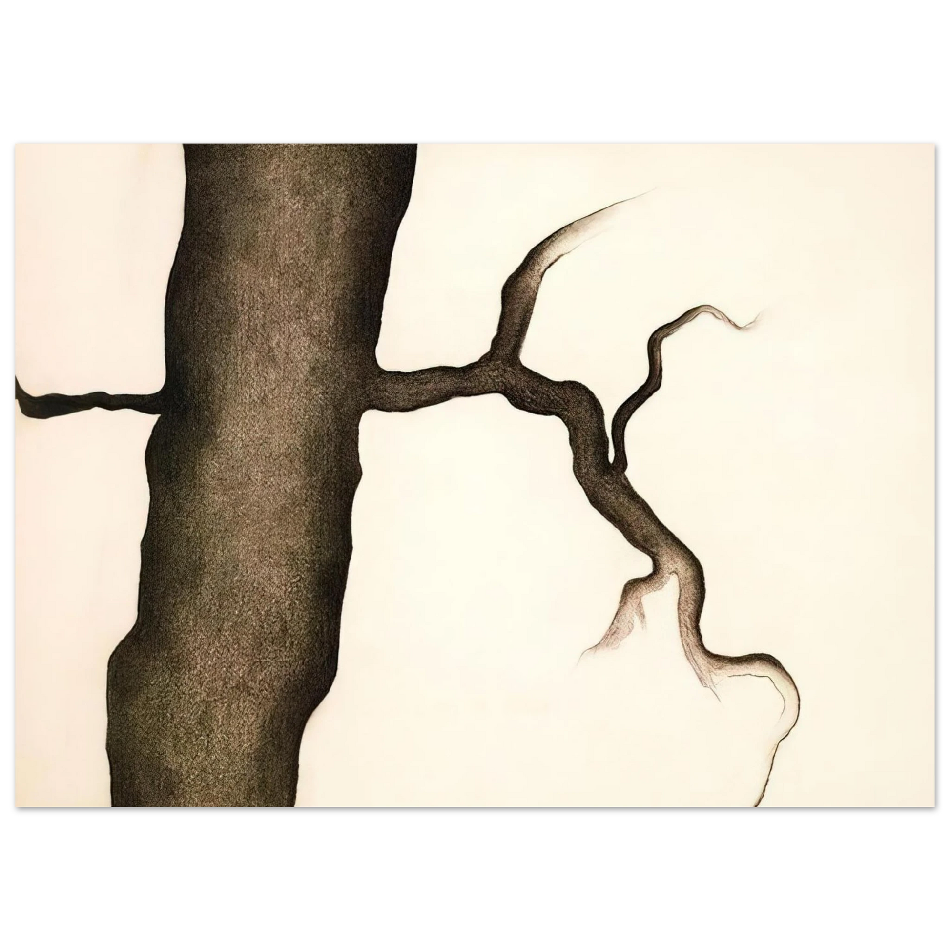 Georgia O'Keeffe - Drawing III Fine Art Poster - 75x100 cm / 30x40 inches
