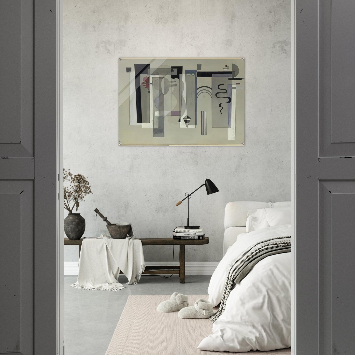 SURFACES MEETING 1934 - Wassily Kandinsky Acrylic Print - 70x100 cm / 28x40″ inches | Wassily Kandinsky Wall Art | Wassily Kandinsky Prints