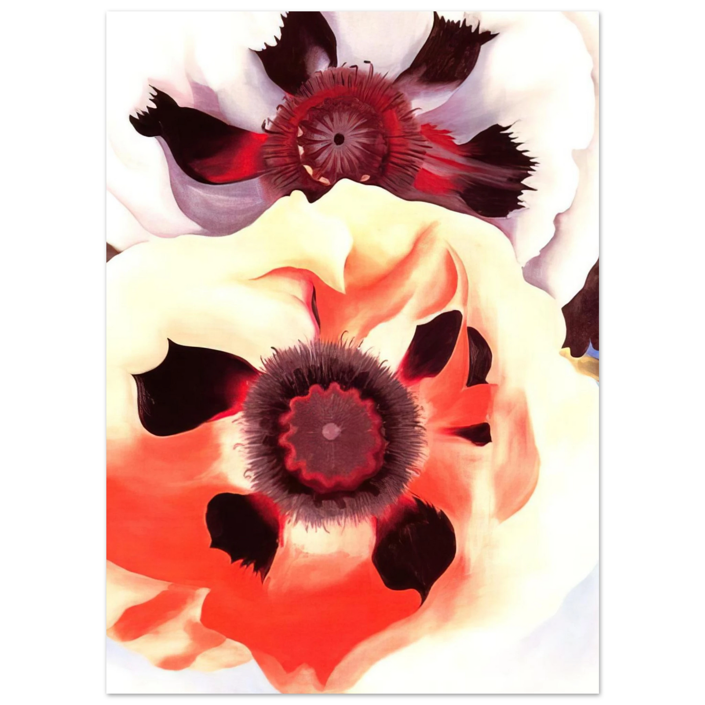 Georgia O'Keeffe - Poppies Fine Art Poster - 40x60 cm / 16x24 inches
