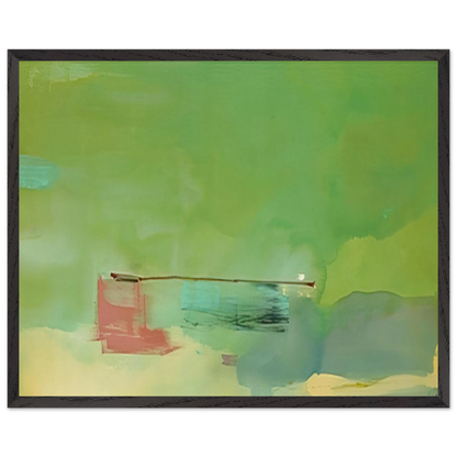 Helen Frankenthaler - Springscape - 1975 Wall art - 20x25 cm / 8x10 inches - Fine Art Poster-canvas - -