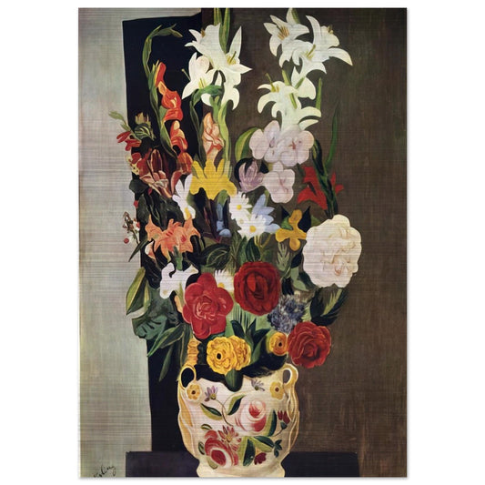 NOT IDENTIFIED 11 - Moise Kisling Brushed Aluminum Print - 70x100 cm / 28x40 inches | Moise Kisling Aluminum Print | Moise Kisling Prints