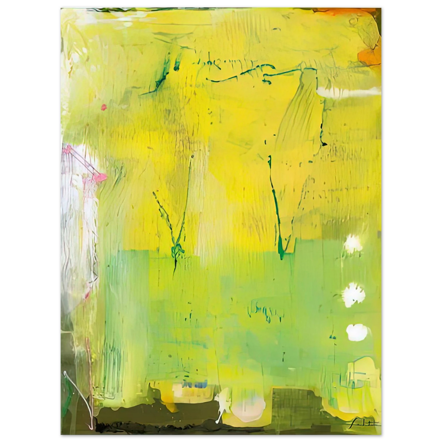 Helen Frankenthaler - The Rake’s Progress, 1991- Wall Art - 60x80 cm / 24x32 inches - Fine Art Poster - -