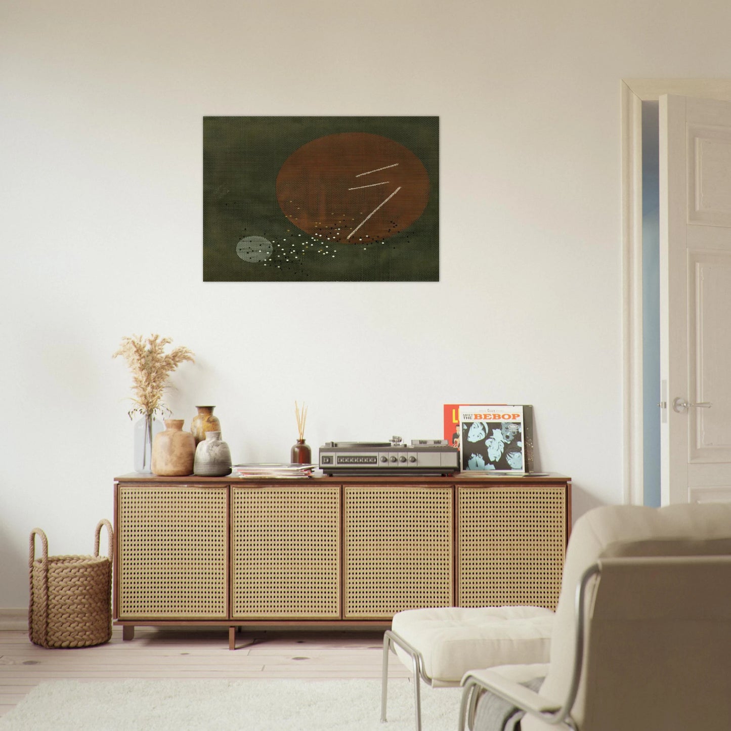 Space Modulator L3 - Laszlo Moholy-Nagy Brushed Aluminum Print - 70x100 cm / 28x40 inches | Laszlo Moholy-Nagy Aluminum Print | Laszlo Moholy-Nagy Prints