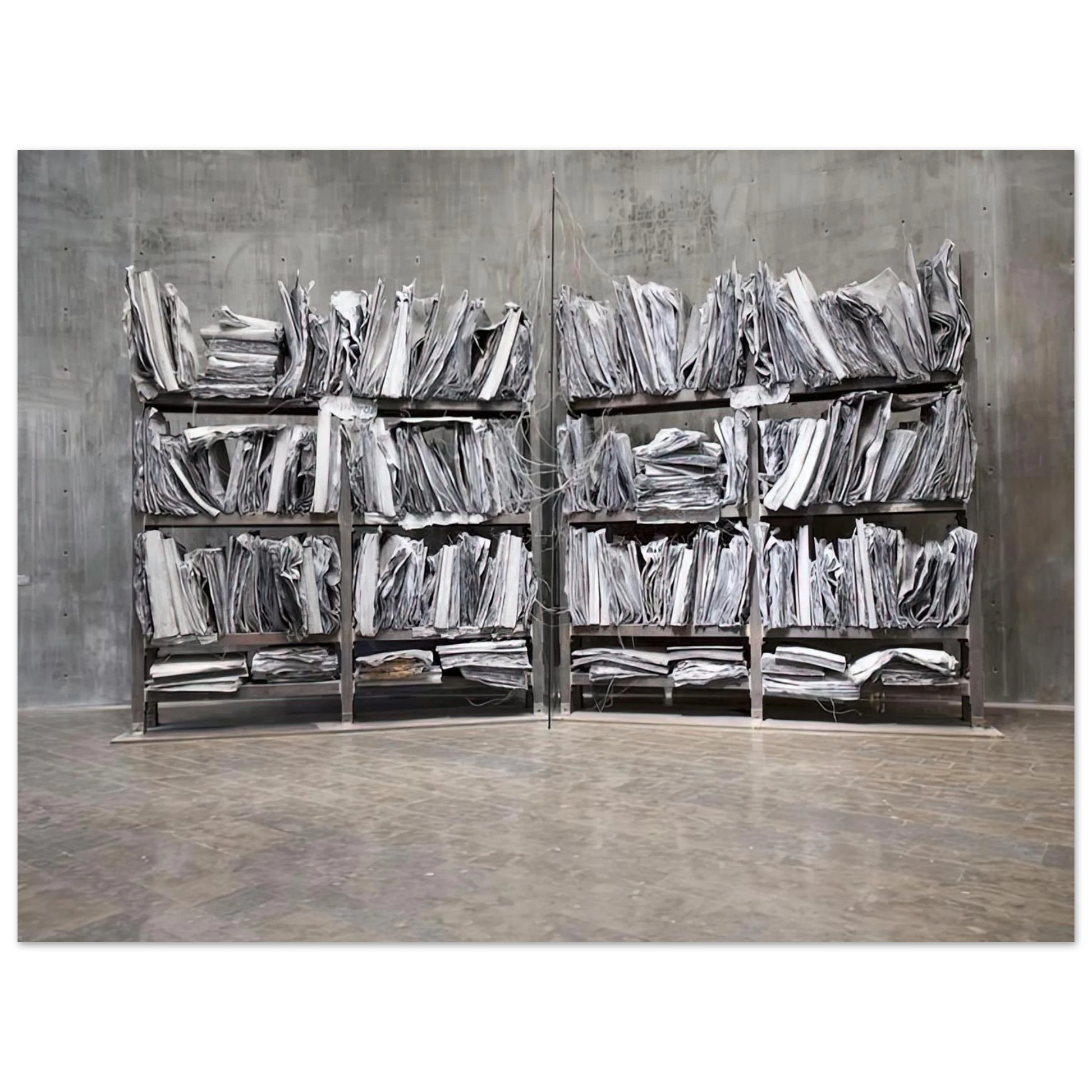 Anselm Kiefer - THE HIGH PRIESTESS ZWEISTROMLAND 1989 Fine Art Poster - Default Title