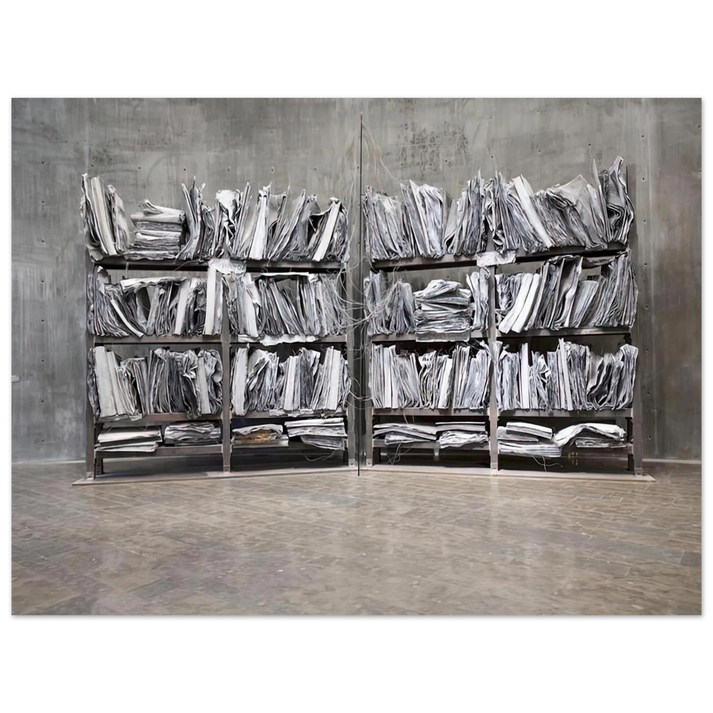 Anselm Kiefer - THE HIGH PRIESTESS ZWEISTROMLAND 1989  75x100 cm / 30x40inches Fine Art Poster