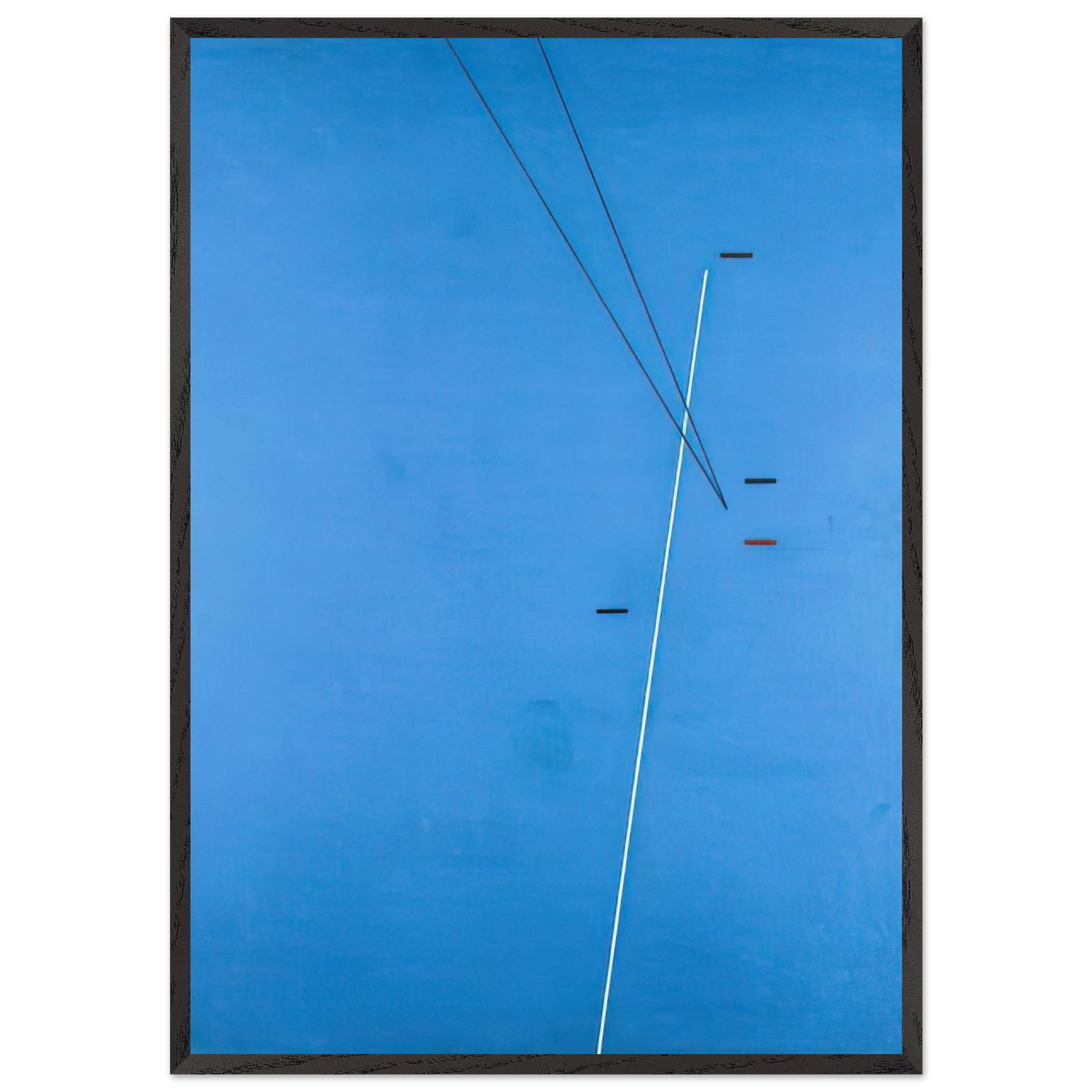 Untitled - 1950 N6 - Tomas Maldonado Framed Art Print – Black Wooden Frame - Default Title - -Framed Art Print