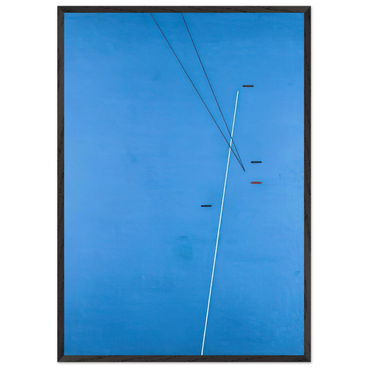 Untitled - 1950 N6 - Tomas Maldonado Framed Art Print – Black Wooden Frame - Default Title - -Framed Art Print