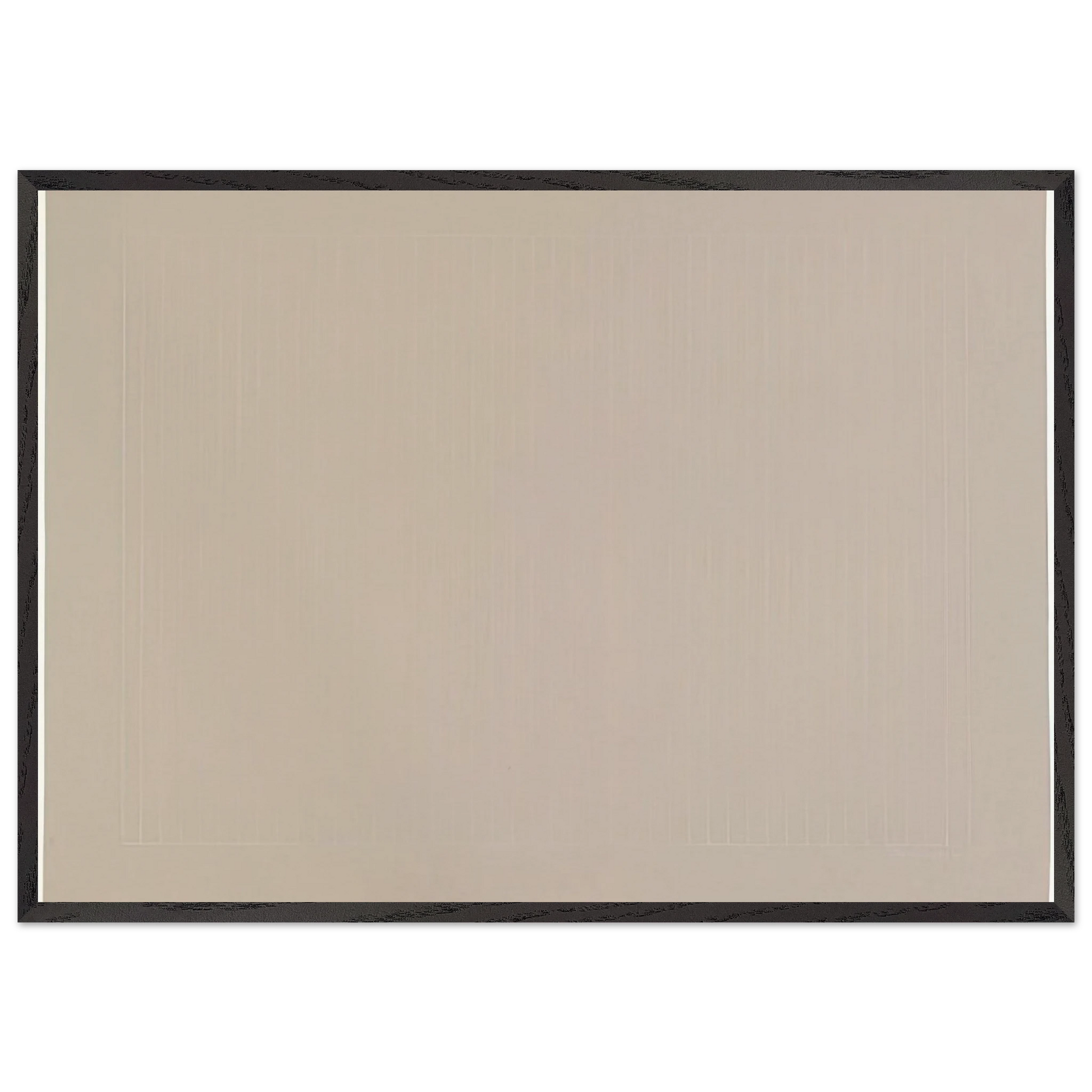 Untitled - 1972 N4 - Gene Davis Framed Art Print – Black Wooden Frame - Default Title - -Framed Art Print