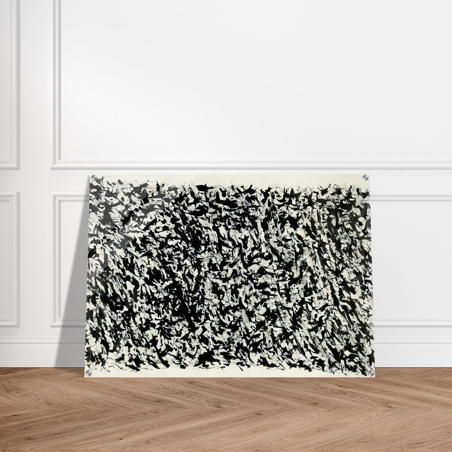 COMPOSITION - Henri Michaux Acrylic Print - 70x100 cm / 28x40″ inches | Henri Michaux Wall Art | Henri Michaux Prints