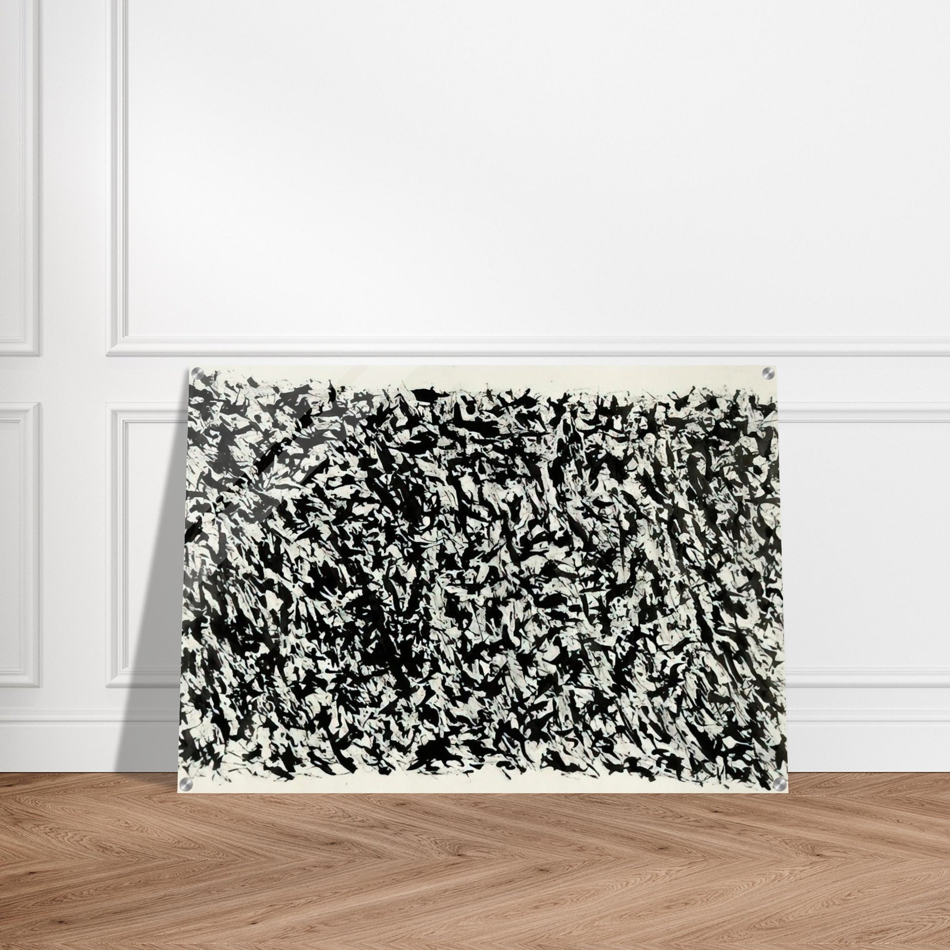 COMPOSITION - Henri Michaux Acrylic Print - 70x100 cm / 28x40″ inches | Henri Michaux Wall Art | Henri Michaux Prints