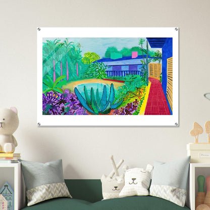 David Hockney - David Hockney Acrylic Print - 70x100 cm / 28x40″ inches | David Hockney Wall Art | David Hockney Prints