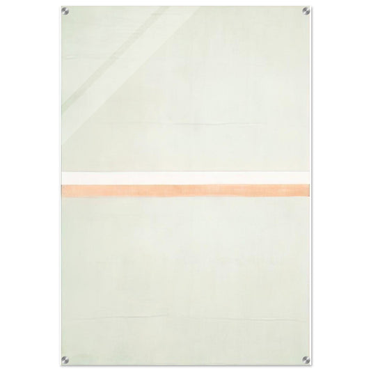 Gratitude - Agnes Martin Acrylic Print - 70x100 cm / 28x40″ inches