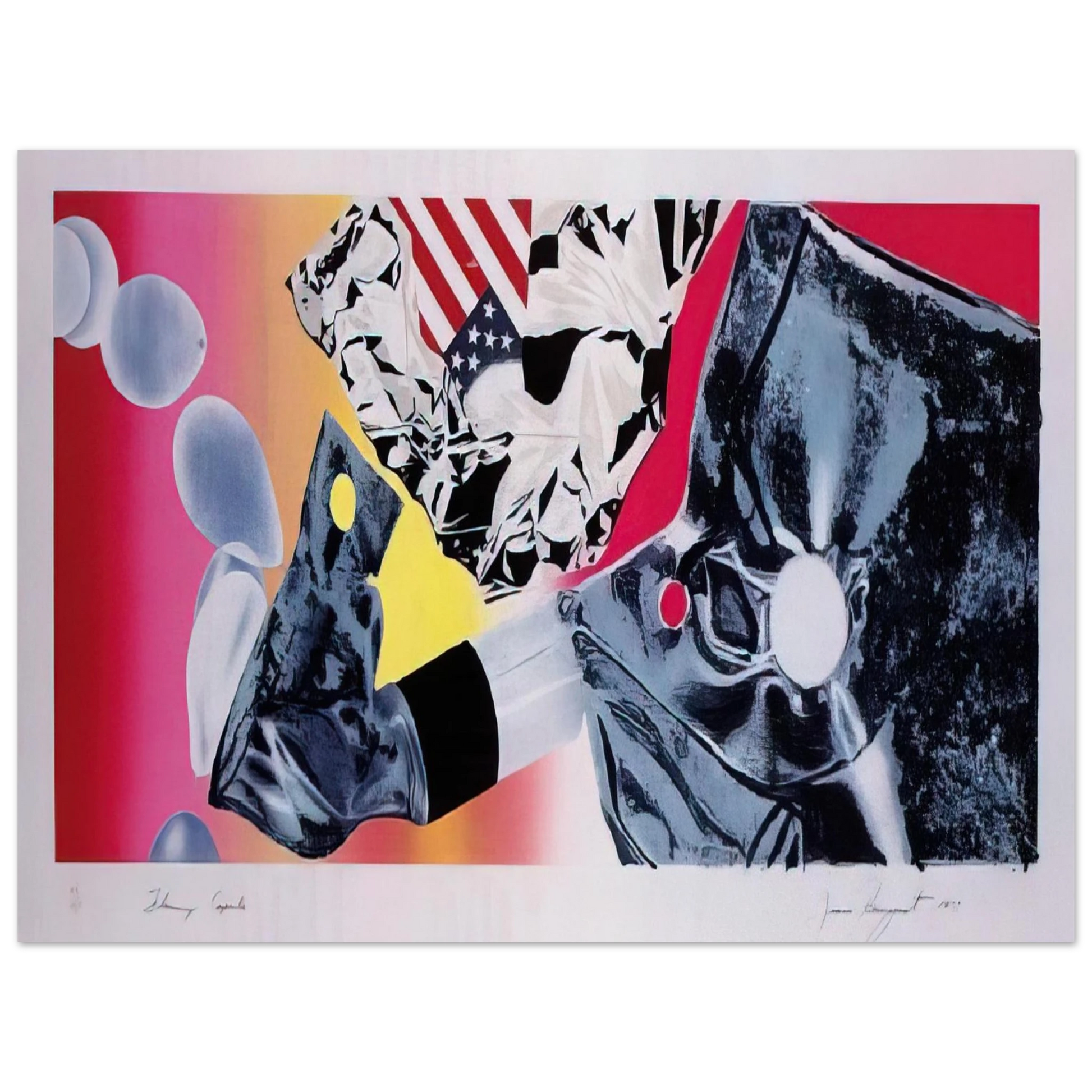 James Rosenquist - Flamingo Capsule Fine Art Poster - Default Title