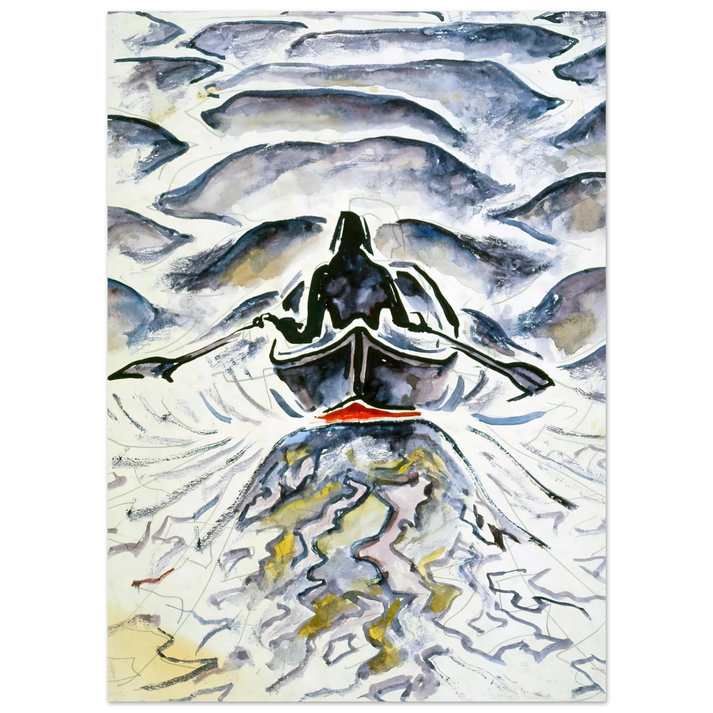 Walter Inglis Anderson - Walter Anderson Wall art - 30x45 cm / 12x18 inches - Premium Wooden Framed Poster With Fine Art Paper-canvas - Wood frame