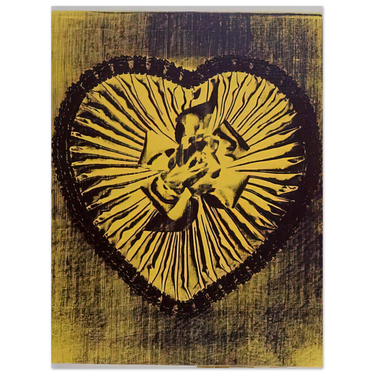 Andy Warhol - Yellow Candy Box Fine Art Poster - 13x18 cm / 5x7 inches