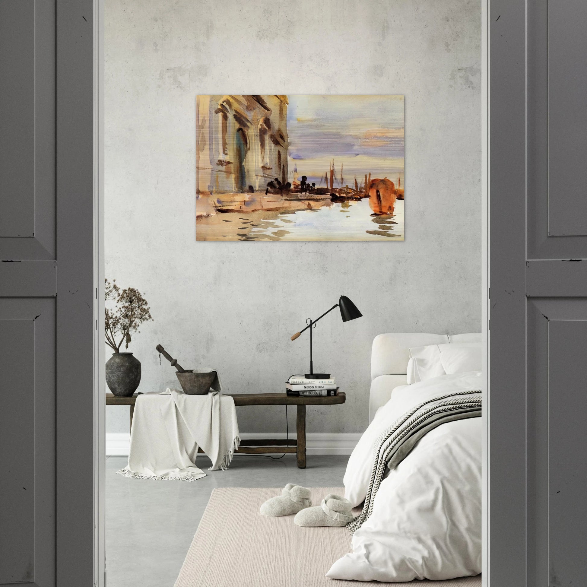 Spirito Santo, Saattera - John Singer Sargent Brushed Aluminum Print - 70x100 cm / 28x40 inches | John Singer Sargent Aluminum Print | John Singer Sargent Prints