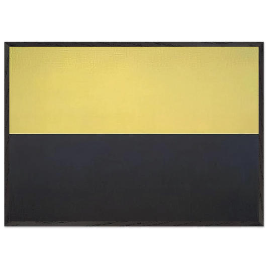 Rodeo - 1971 - Brice Marden Framed Art Print – Black Wooden Frame - Default Title - -Framed Art Print