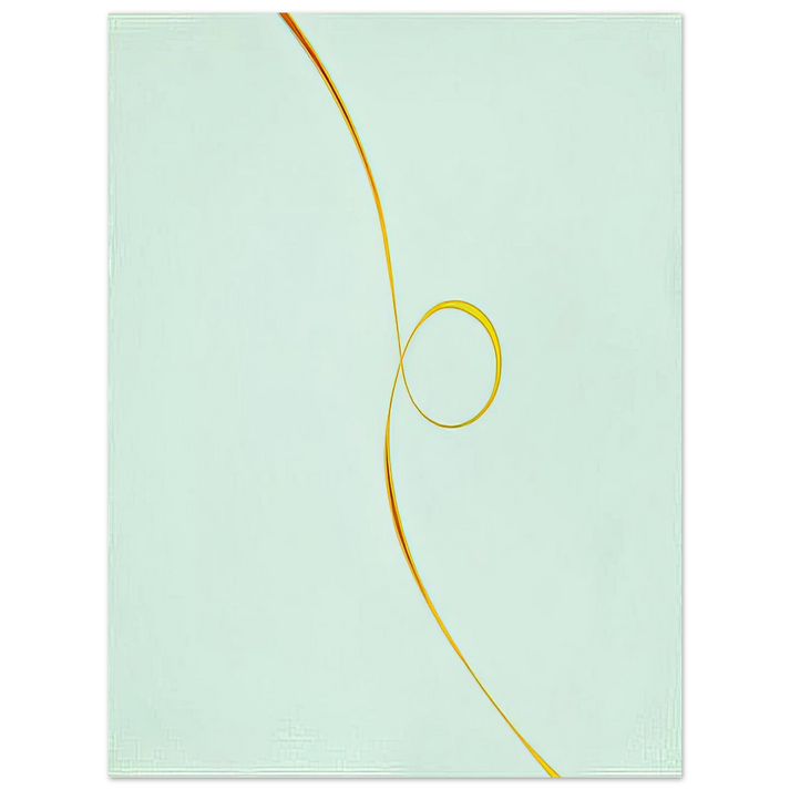 Lorser Feitelson - Untitled February - 1970  75x100 cm / 30x40inches Fine Art Poster