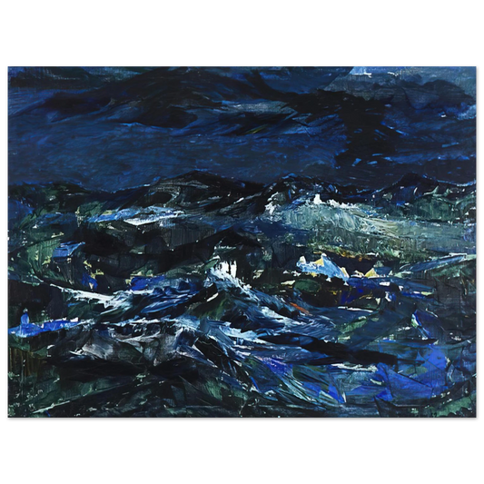 Tove Jansson - Sea - 1962 Fine Art Poster - Default Title